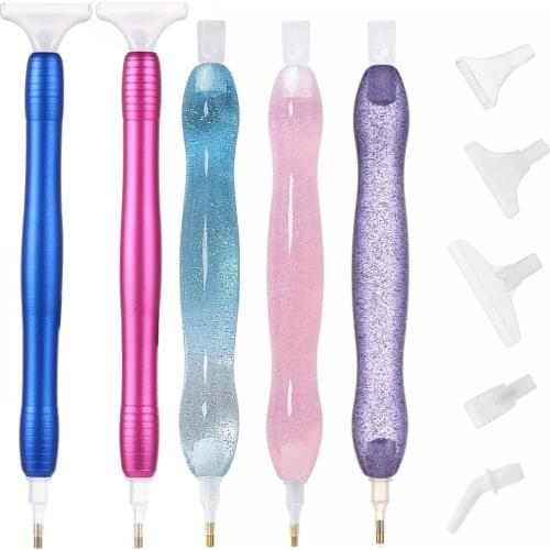 Diamond Painting Point Drill Pen Cross Stitch Embroidery Supplies Apply to 5D DIY Diamond Painting Kits DIY Crafts Handmade Tool