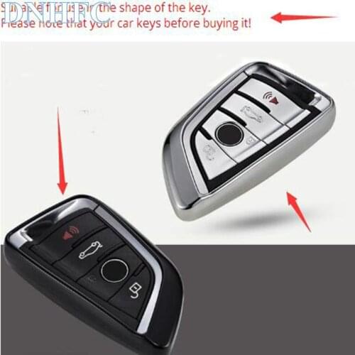 DNHFC Car keys decorated with protective shells for BMW 5 series 520 525 530 540 G30 G31 2017 2018