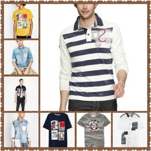 DEG A variety of mens Spanish style Desigual T-shirt short sleeves shirt (2)