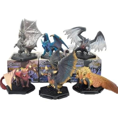 Game Monster Hunter Dragon PVC Action Figure Collectible Model Toys