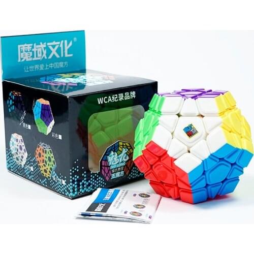 MoYu megaminxeds magic cubes stickerless speed professional 12 sides puzzle cubo magico educational toys for children