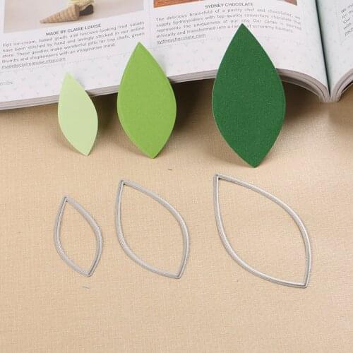 3pcs classic broad leaves set Metal Cutting Dies Stencils for DIY Scrapbooking DIY 2018 New