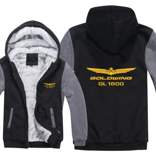 2020NEW fashion For Goldwing GL1800 Hoodies Men Fashion Wool Liner Jacket Sweatshirts Hoody