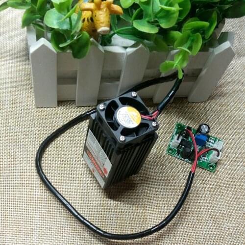 New 405nm 300mw Laser Module Blue-Violet 12v High-Power Tunable focusing Engraving with TTL for DIY 3D Printers Medical Industry
