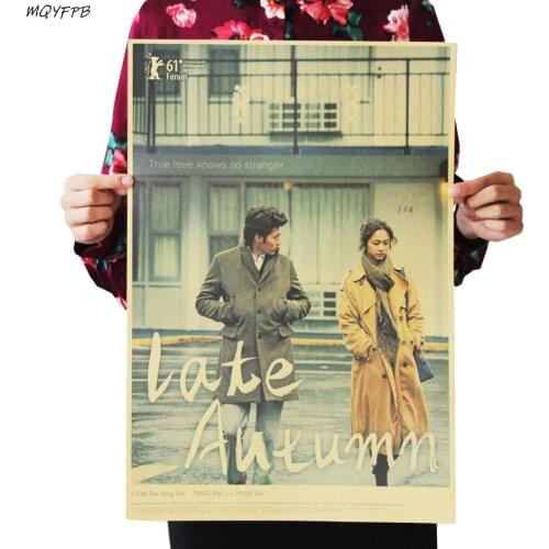 Movie Late Autumn Kraft Paper Poster Home Wall Room Decoration Painting 50.5x35cm