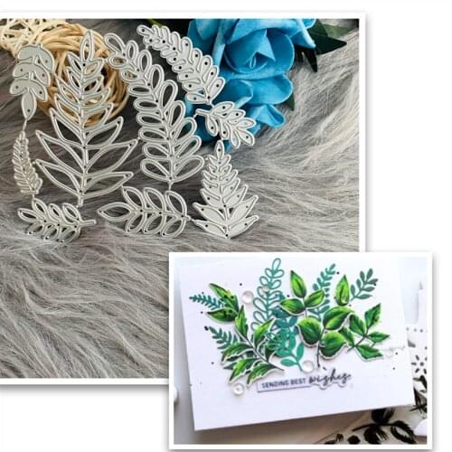 Varous leaf leaves flower decoration Metal Cutting Dies DIY Scrapbook Paper Cards Embossing Craft Die Cut handmade craft