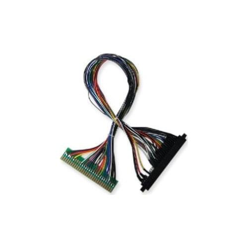 5 pcs 50cm Jamma harness extender/arcade accessories/extended wire/cable/parts for arcade game machine /Coin operator machine