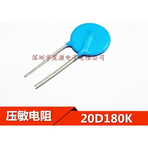 10PCS Varistor 20D180K 180KD20 20K180 diameter 20MM 18V
