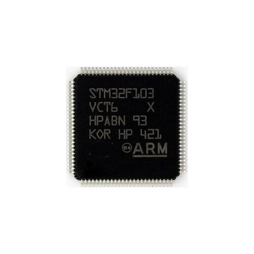5-50PCS STM32F103VCT6 QFP100 STM32F103 QFP ARM new and original IC