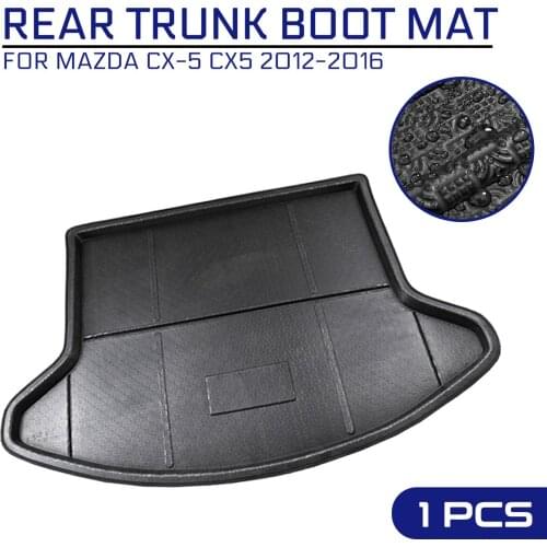 Car Floor Mat Carpet Rear Trunk Anti-mud Cover For Mazda CX-5 CX5 2012 2013 2014 2015 2016