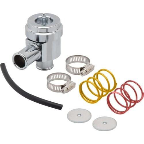 Auto SILVER Recirculating Diverter 20V 1.8T 25mm blow off valve turbo bov dump valve for VW GOLF BORA PASSAT GTI BOV-007-SI