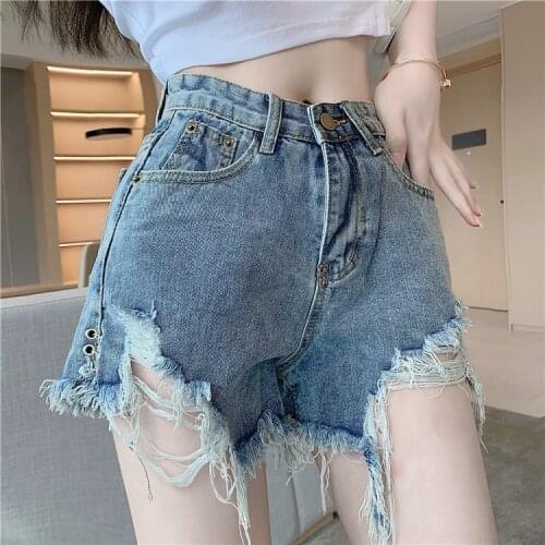 Izmestyeva Womens Ripped Jeans