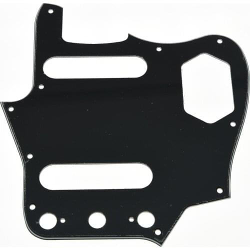 KAISH Black 3 Ply American Vintage Jaguar Guitar Pickguard