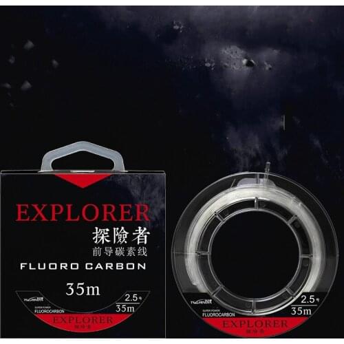 2pcs 35m Lure Front Wire Fire Line Fire Filament Line Smooth PE Fire Fishing Line Multifilament Floating Tippet Line Saltwater