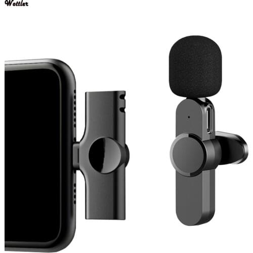 Live Broadcast Mic Wireless Microphone System USB C Video Recording Mic for Type C for iOS Cellphone Mobile Phone Tablet