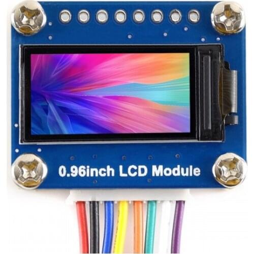 0.96" Colorful RGB LCD Display Module IPS Screen Compatible with Raspberry Pi / Jetson Nano, SPI Interface