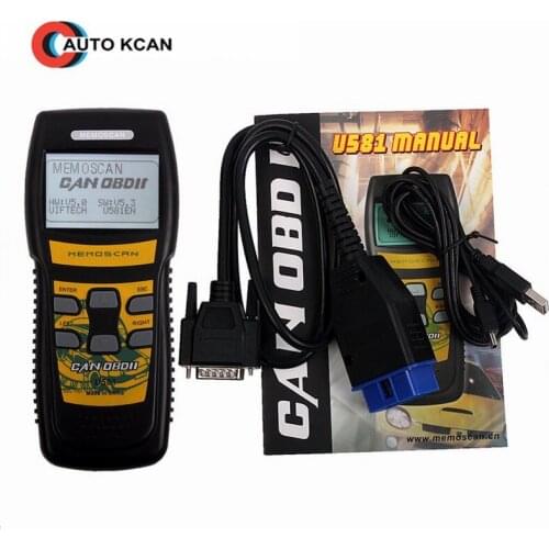 Universal Memoscan U581 Code Readers Scan Tools Automotive Obd2 Scanner Car Obd 2 II Can Bus Obdii Professional Auto Scaner