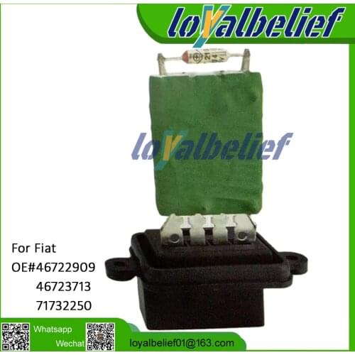 Brand New Heater Blower Control Resistor For Fiat OEM 46722909 46723713 70732250 Fiat bolwer
