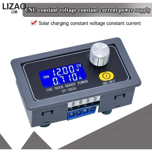 CNC DC DC Buck Boost Converter CC CV 0.6-30V 4A Power Module Adjustable Laboratory Regulated Power Supply DIY For Solar Charge