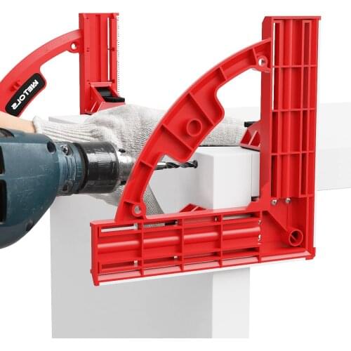 Adjustable 90 Degree Angle Clamp Right Angle Clip Plastic Corner Wooden Clamp Picture Frame Carpentry Clamps for Woodworking