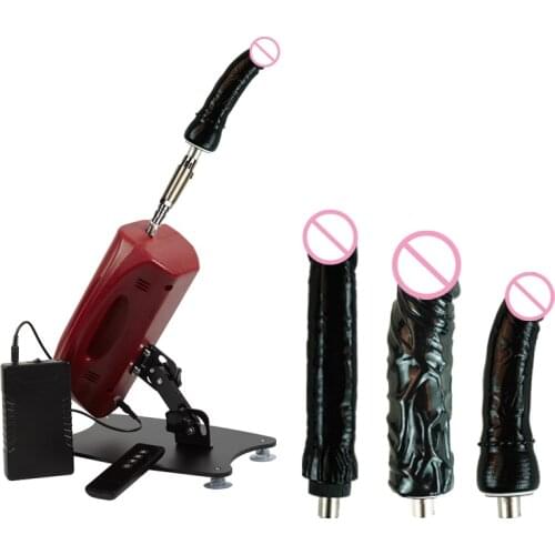 FREDORCH New Sex Machine VAC-U-LOCK For Women With Big Black Dildo Adult Toys Female Masturbation Pumping Gun Sex Toys