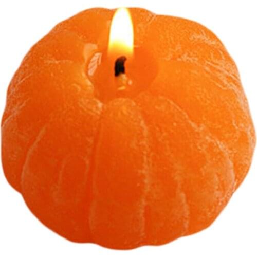 3d Aromatherapy Candle Silicone Mold Creative Orange Candle Mould Soybean Candle Mold Gift Decoration Candle Making Mould