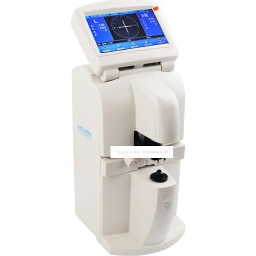 SJG-2800 Automatic Lens Tester Digital Lensometer 7-inch LCD Focimeter Glasses Equipment Optical Lensmeter Focimeter 100-240V