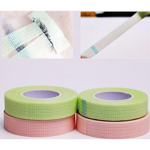 Wholesale breathable easy to tear Medical Tape/White Silk Paper Under Patches Eyelash Extension Supply Eyelash Extension Tape