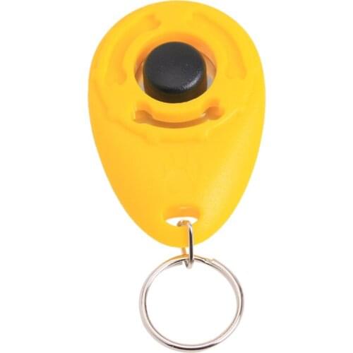 High Quality Pet Dog Training Adjustable Sound Key Chain Dog Clicker