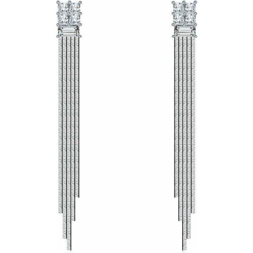 1 Pair Fashionable Long Tassel Earrings Womens Creative Gifts Suitable For Girl Valentines Day Present