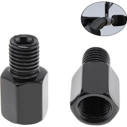 1Pcs Clockwise and Counterclockwise 8mm to 10mm Motorcycle Rearview Mirror Screw Thread Adapter Conversion Bolt Mirror Screw