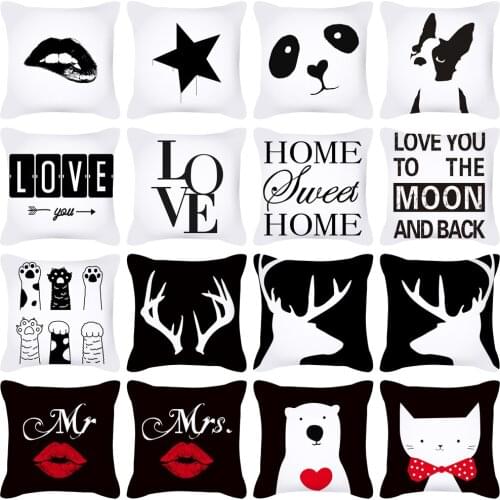 Animation Festival Print Pillowcase Cushion Cover 45*45 Sofa Cushions Pillow Cases Cotton Linen Home Decor Pillow Covers KD-0713