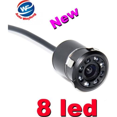 CCD 8 LED CCD Car Rearview Camera Night 170 Wide Angle Car Rear View reverse Backup camera