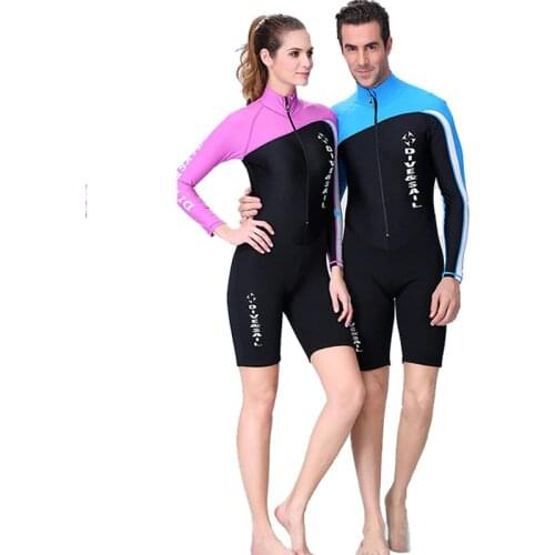 DIVE&SAIL Neoprene Surf Wetsuit Men Swimsuit Wet Suit For Swimming Wetsuits Women Surfing Rash Guards Long Sleeve Diving Suit