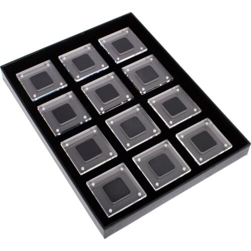 GemTrue Pearl Container Bead Showcase Tray Gem Storage Case Bare Diamond Display Box