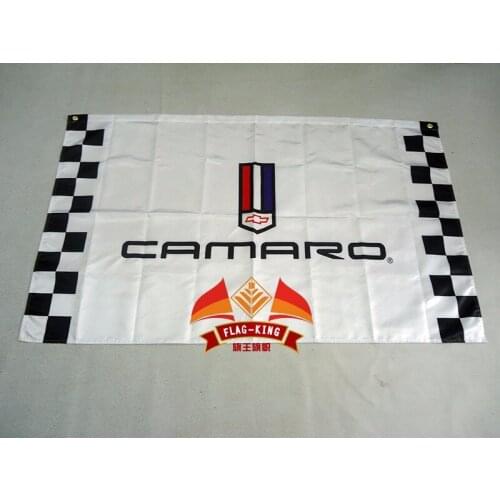 Camaro racing Flag, digital printing camaro 90*150CM banner
