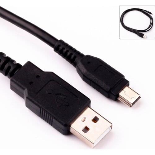 HWEXPRESS Hot 1 M USB Type A Male / Mini-B Male Cable, 5 Pin, Black