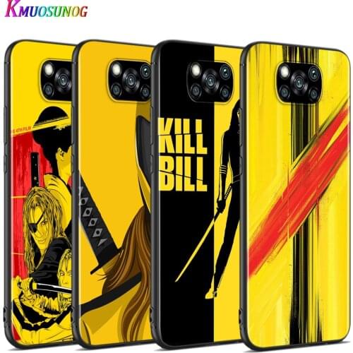 Kill Bill Fashion For Xiaomi Poco X3 NFC M2 X2 F2 F3 C3 M3 F1 Pro Mi Play Mix 3 A3 A2 A1 6 5 Lite Soft Phone Case