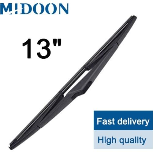MIDOON Wiper 13" Rear Wiper Blade For Ford S-Max 2009-2014 Windshield Windscreen Rear Window (NOT FOR METAL WIPER)