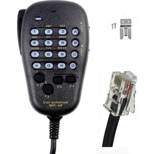 MH-48 MH-48A6J DTMF Microphone for YAESU FT-8800R FT-8900R FT-7900R FT-1807 FT-7800R FT-2900R FT-1900R FT-1500M FT-8500M