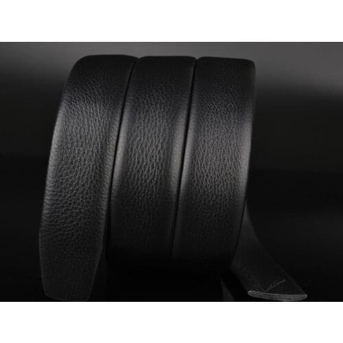 Mens belt luxury brand top leather belts designers business belt strap without buckle
