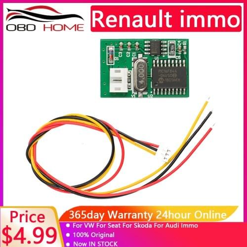 Wholesale Best Price obd2 for Renault Immobilizer Emulator ECU Emulating an Immobiliser Data Stream Emulator Immo