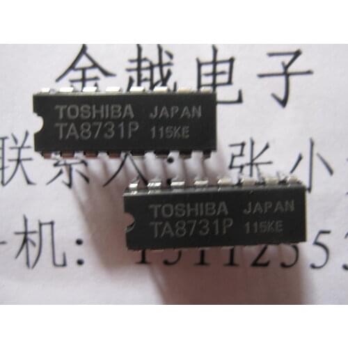 Original New 100% TA8731P TA8731 dual in-line DIP16