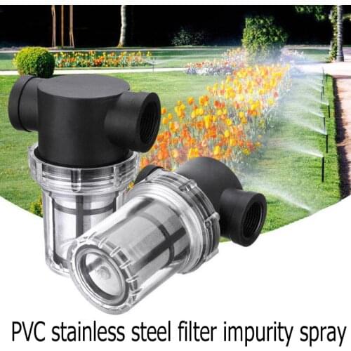Garden Pond Inline Mesh Strainer Water Pump Filter Irrigation High Flow Pipeline Filter JA55