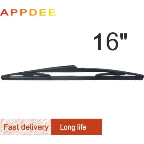 APPDEE Wiper 16" Rear Wiper Blade For Peugeot 207 Hatchback 2006-2012 Windshield Windscreen