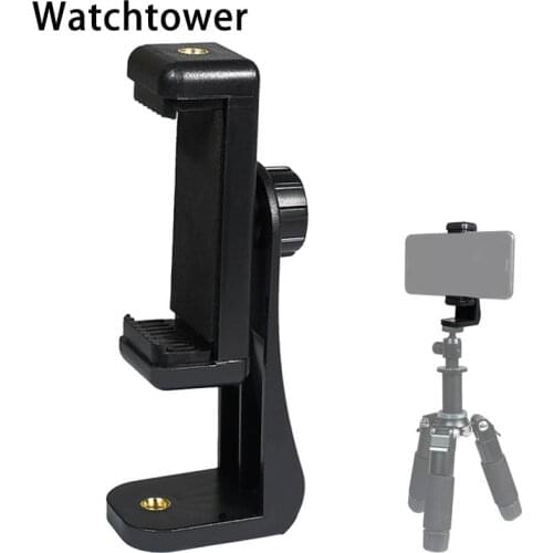 360 Degree Rotation Phone Cilp Tripod Photograph Mobile Phone Mount Adapter Lightweight Cell Phone Stand For Smartphone Phones