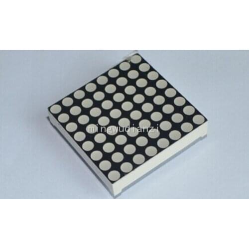 SUQ 3mm 8 * 8 led lattice bright red dot matrix module