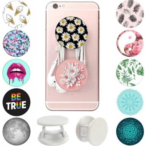 Universal Original попсокет for Mobile Phones Lovely Mandala Pocket Socket Stand Finger Ring Portable Phone Holder For iphone