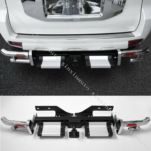 Rear Bumper Pedal protection Refit For Toyota Land Cruiser Prado FJ150 2010-2020 Car Styling Accessories