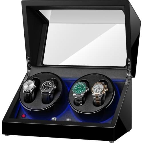 Watch Winder for Automatic Watches New Version Wooden Watch Accessories Box Watches Storage Collector